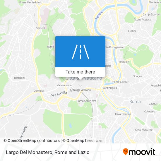 Largo Del Monastero map