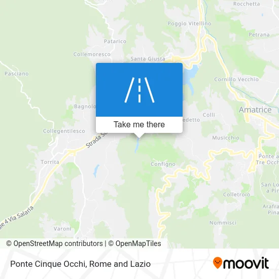 Five Eyes Bridge map