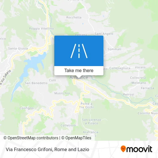 Francesco Grifoni Street map