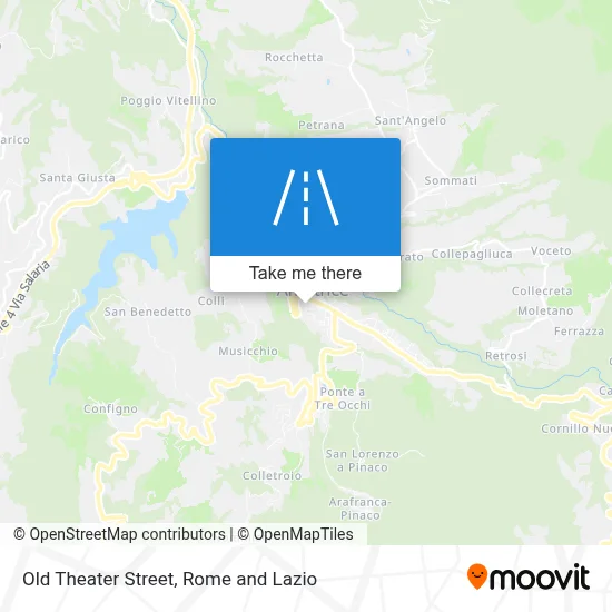 Old Theater Street map