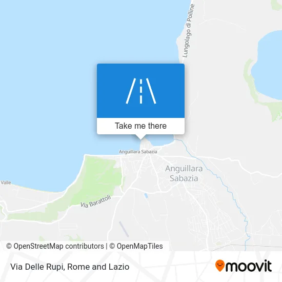 Delle Rupi Street map