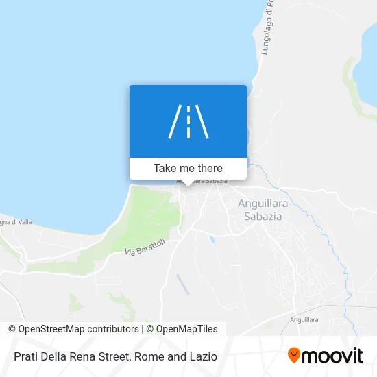 Prati Della Rena Street map