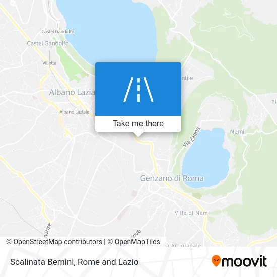 Bernini Staircase map