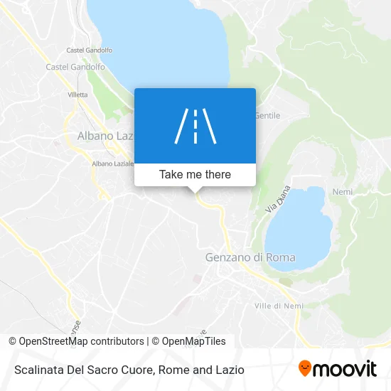 Scalinata Del Sacro Cuore map