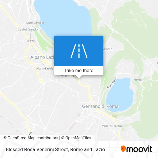 Blessed Rosa Venerini Street map