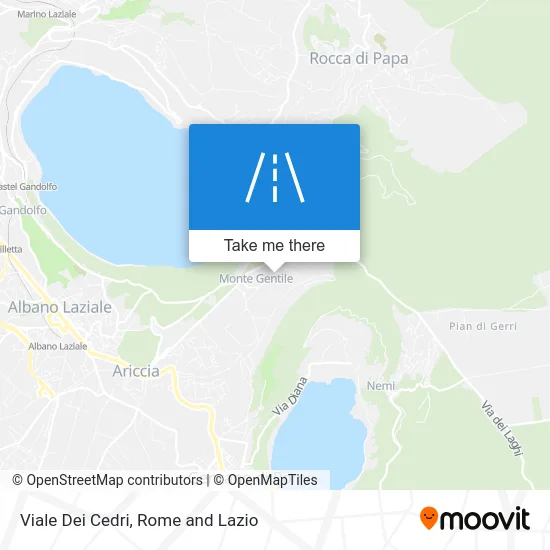 Cedars Boulevard map