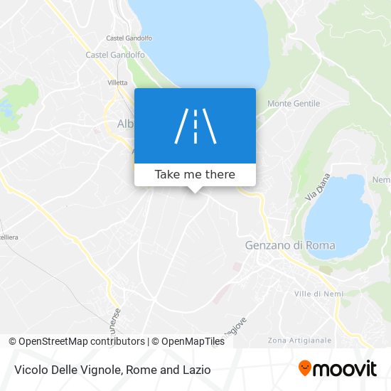 Vicolo Delle Vignole map