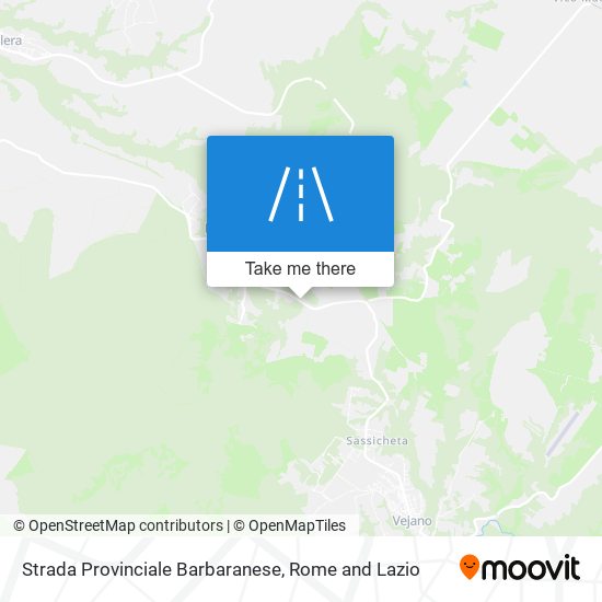 Strada Provinciale Barbaranese map