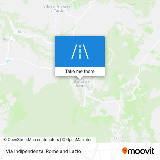 Independence Street map