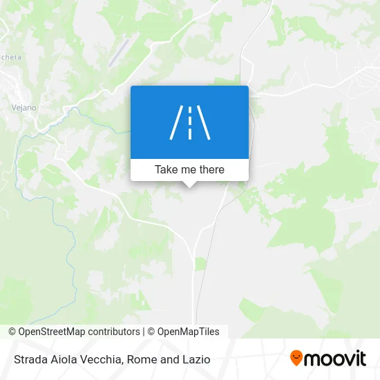 Aiola Vecchia Street map
