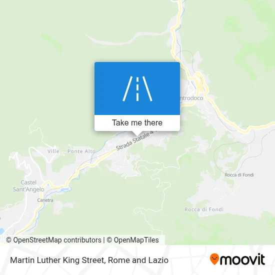 Martin Luther King Street map