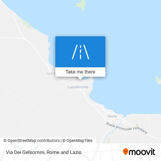 Via Dei Gelsomini map