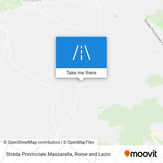 Strada Provinciale Massarella map