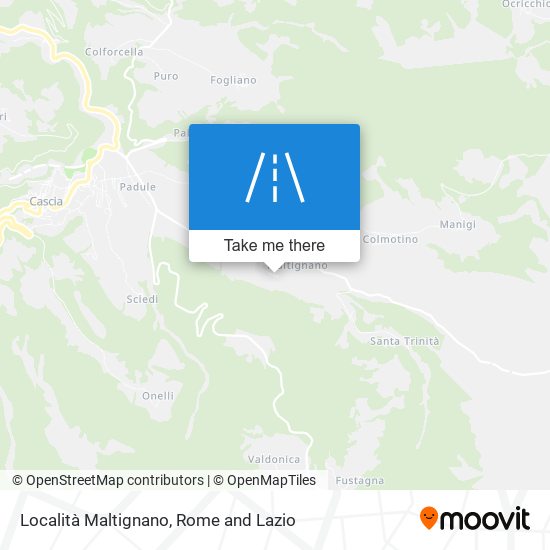 Località Maltignano map