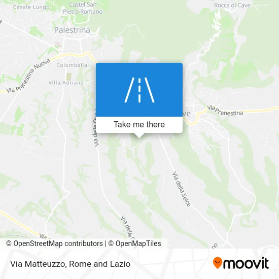 Matteuzzo Street map