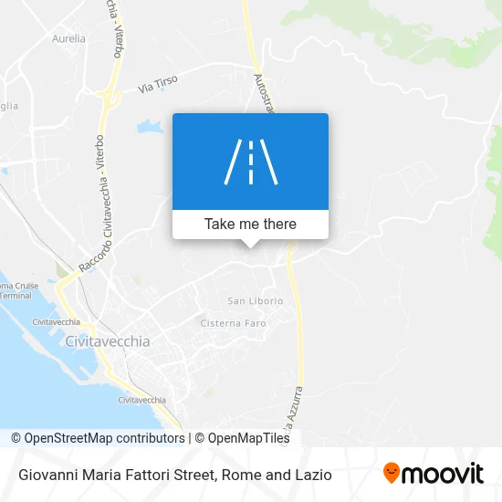 Giovanni Maria Fattori Street map