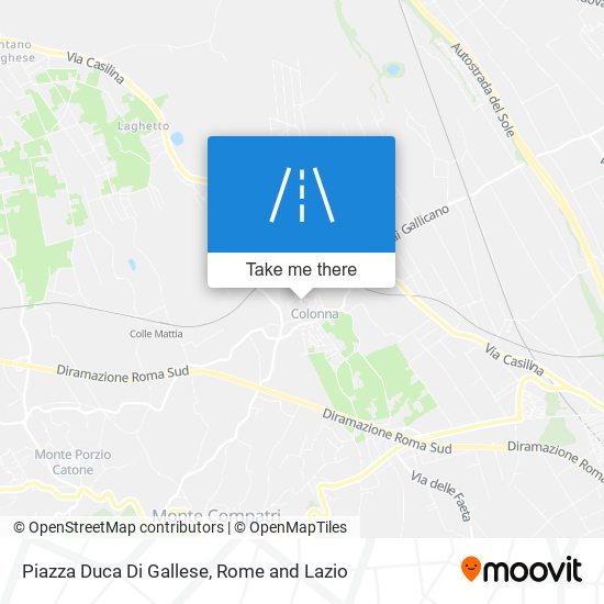 Piazza Duca Di Gallese map