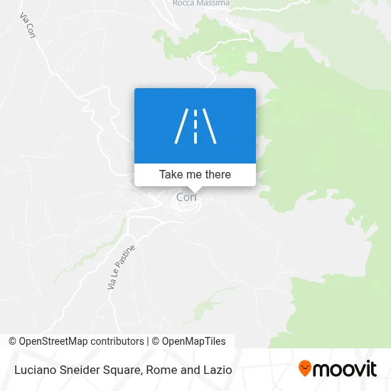 Luciano Sneider Square map