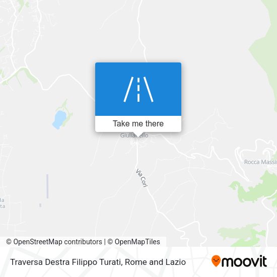 Traversa Destra Filippo Turati map