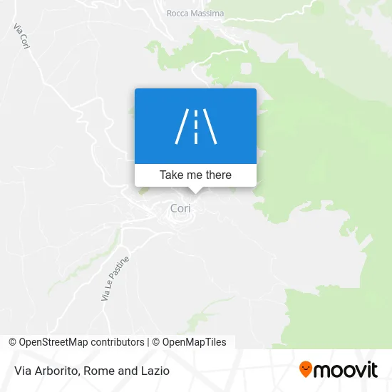 Arborito Street map