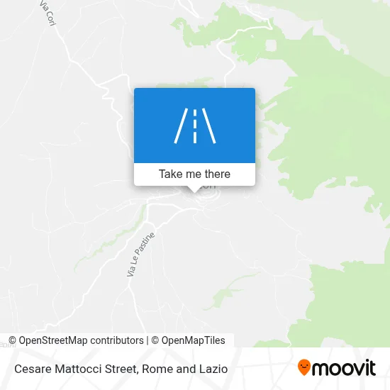 Cesare Mattocci Street map
