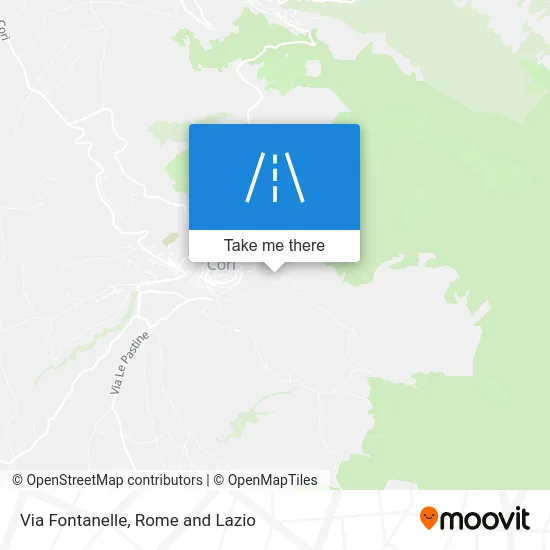 Fontanelle Street map