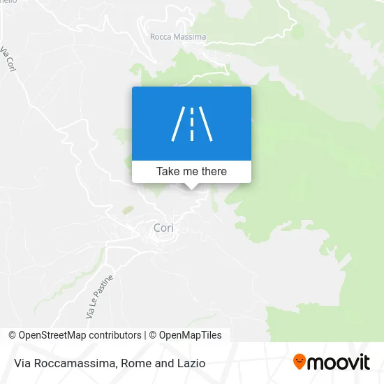 Roccamassima Street map