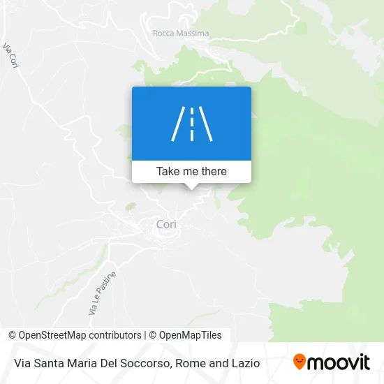 Via Santa Maria Del Soccorso map