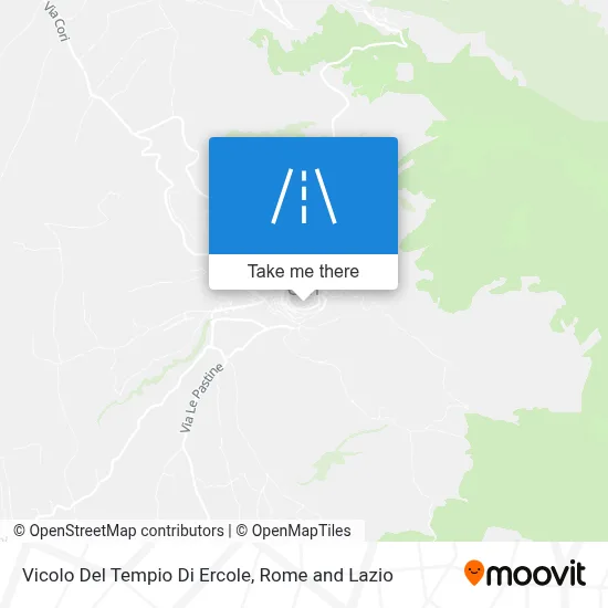Vicolo Del Tempio Di Ercole map