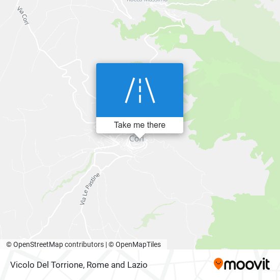 Vicolo Del Torrione map