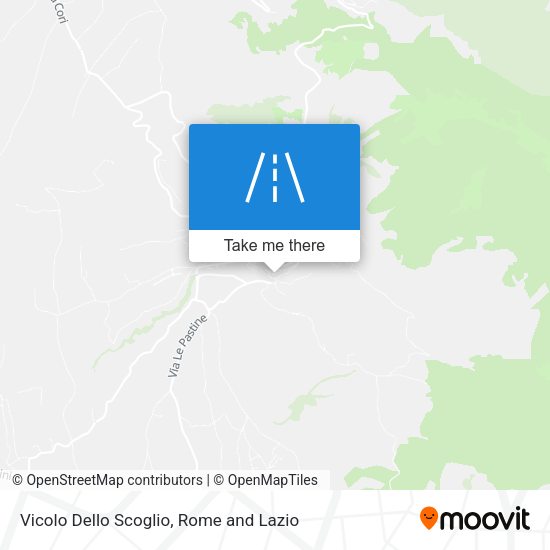 Vicolo Dello Scoglio map