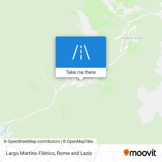 Largo Martino Filetico map