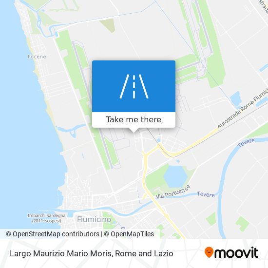 Largo Maurizio Mario Moris map