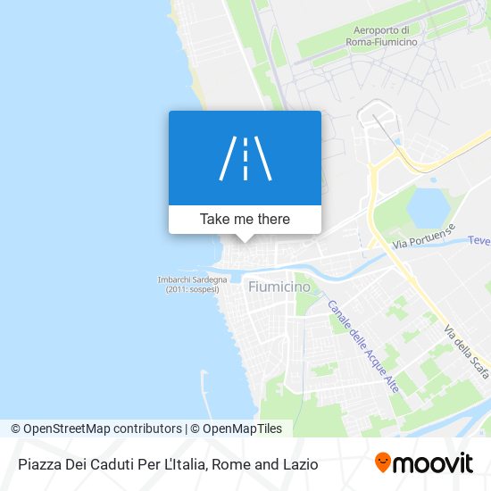 Piazza Dei Caduti Per L'Italia map