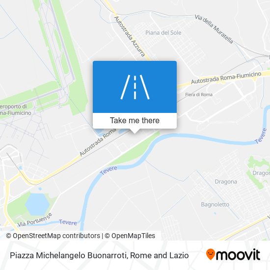 Piazza Michelangelo Buonarroti map