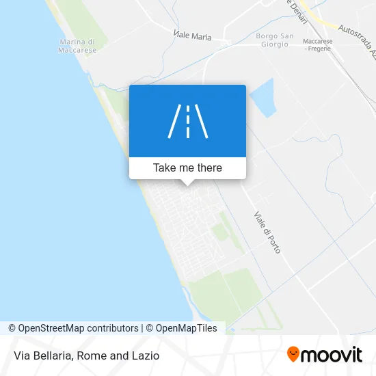 Bellaria Street map
