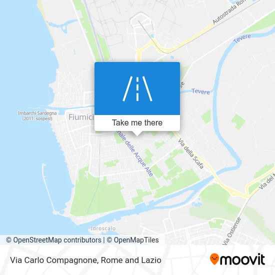 Via Carlo Compagnone map