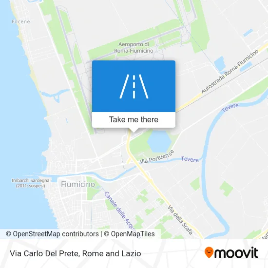 Carlo Del Prete Street map