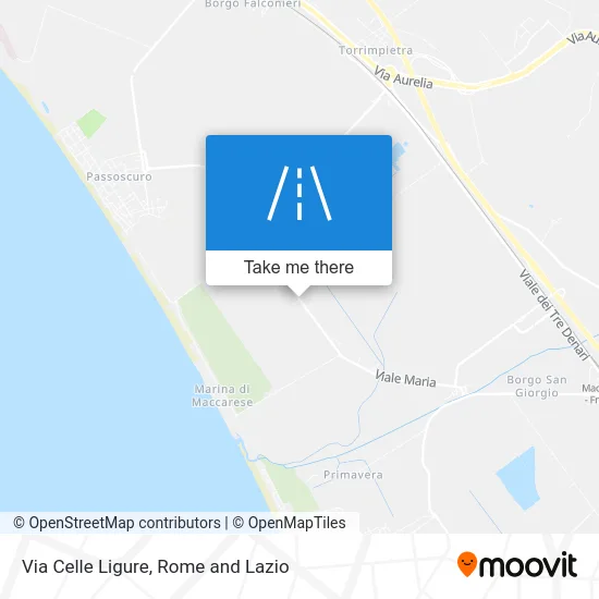 Celle Ligure Street map