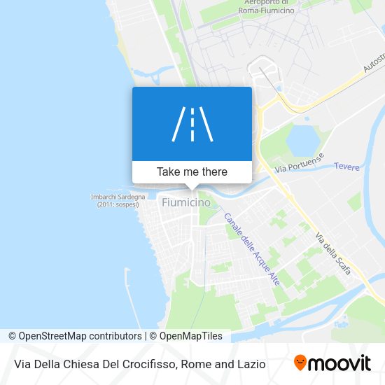 Via Della Chiesa Del Crocifisso map
