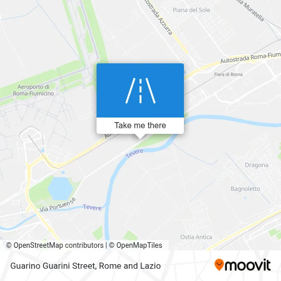 Guarino Guarini Street map