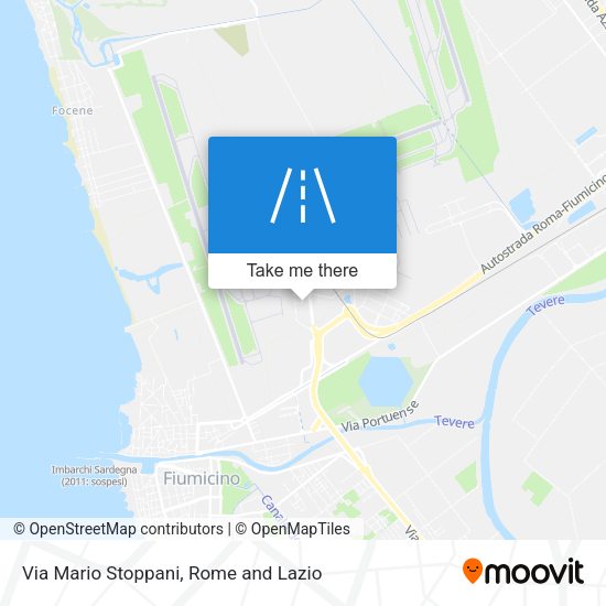 Via Mario Stoppani map