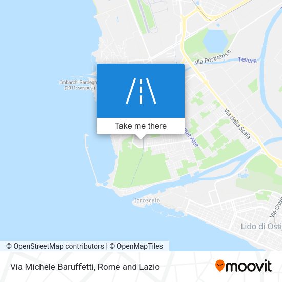 Via Michele Baruffetti map