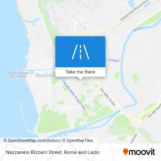 Nazzareno Bizzarri Street map