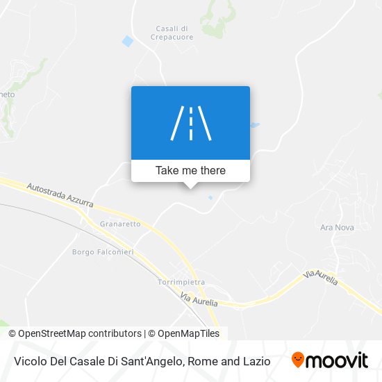 Vicolo Del Casale Di Sant'Angelo map