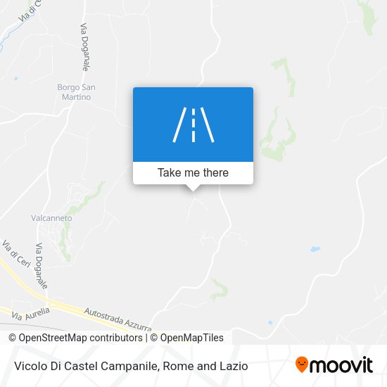 Vicolo Di Castel Campanile map