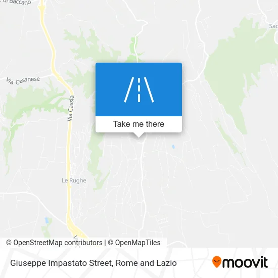 Giuseppe Impastato Street map