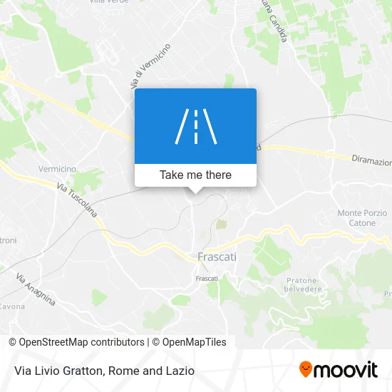 Livio Gratton Street map