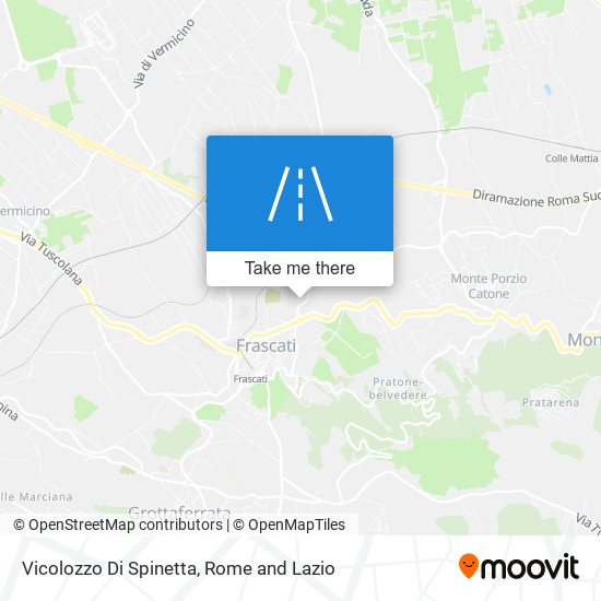 Vicolozzo Di Spinetta map