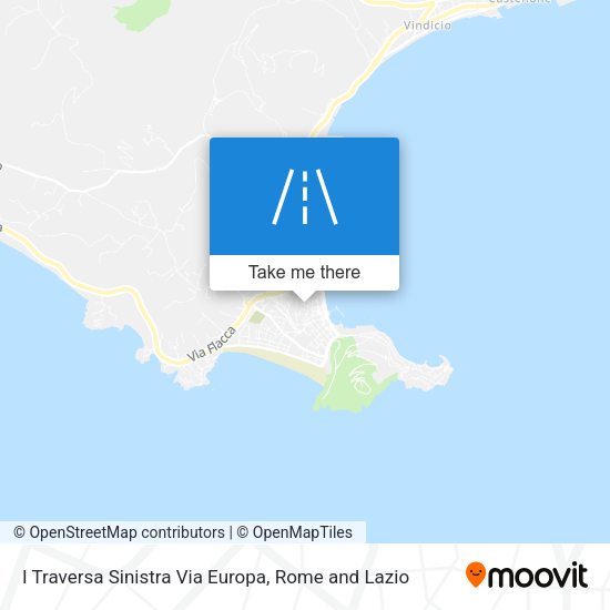 I Traversa Sinistra Via Europa map